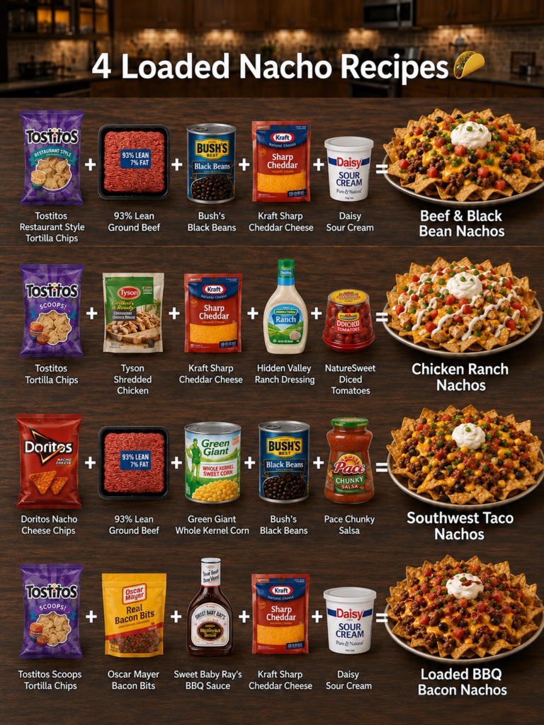 4 Loaded Nacho Recipes