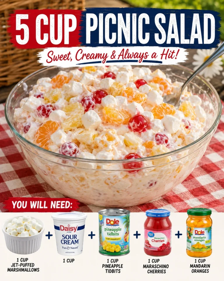 5 Cup Picnic Salad