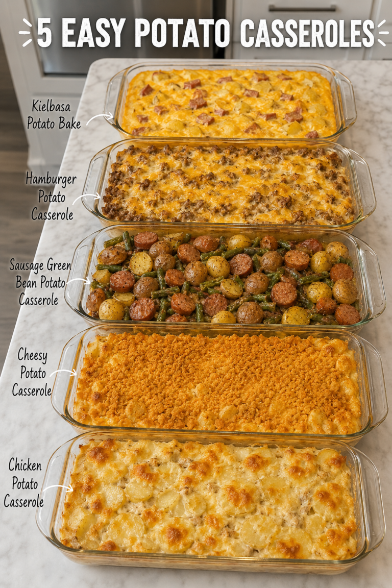 5 Easy Potato Casseroles to Try Tonight
