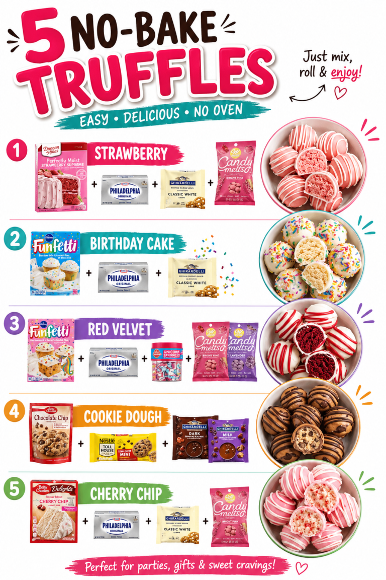 5 No-Bake Truffles: Easy, Delicious, No Oven Needed