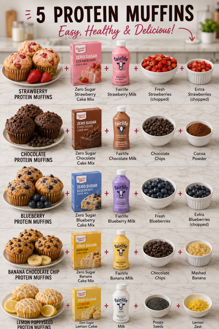 5 Protein Muffins