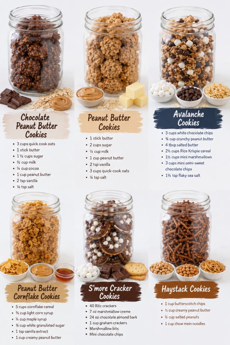 6 No-Bake Cookie Recipes for Jars