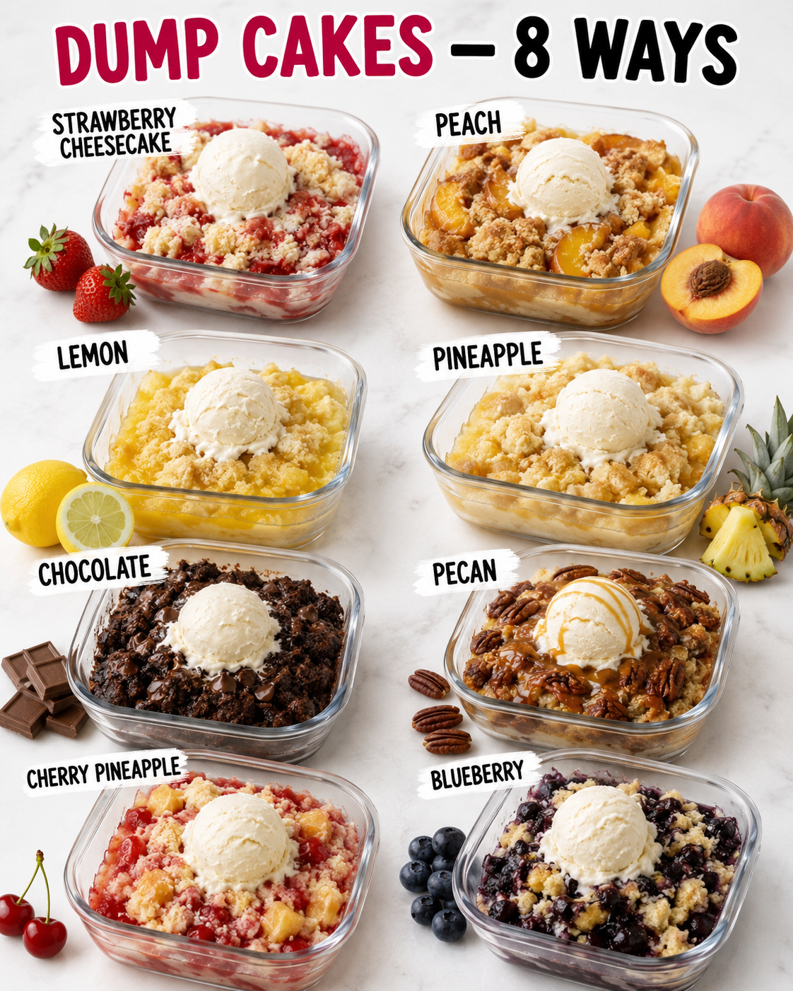 8 Ways to Make Dump Cakes 1 8 Ways to Make Dump Cakes