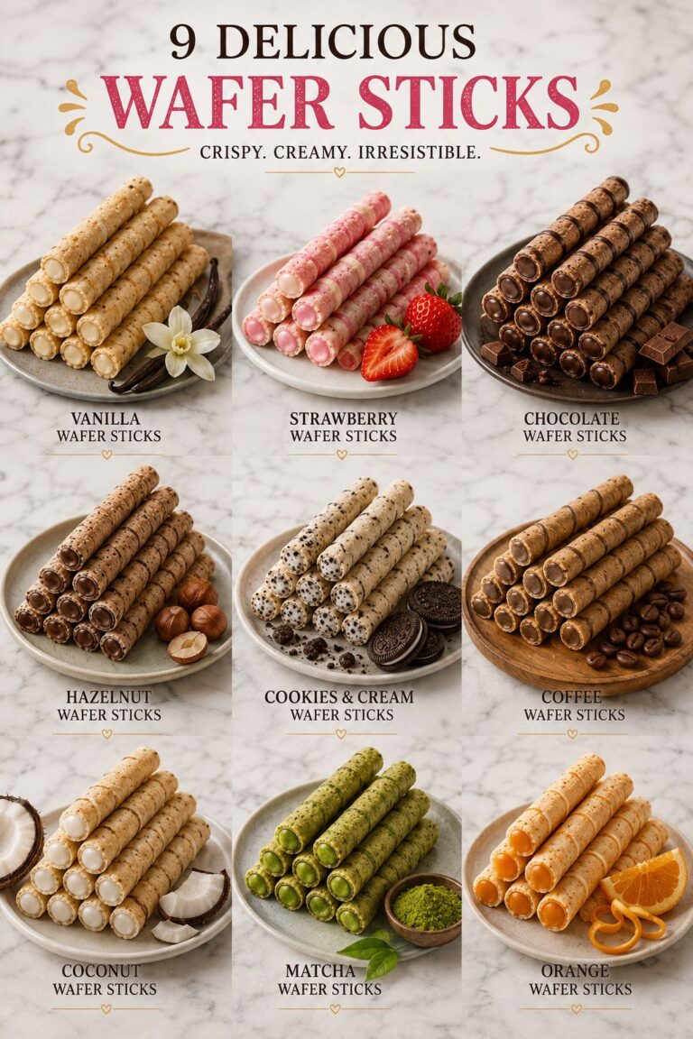 9 Delicious Wafer Sticks