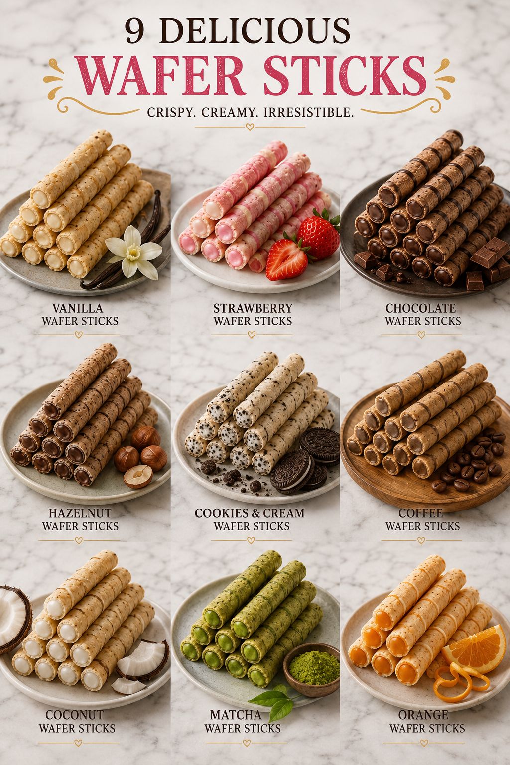 Wafer Sticks: 9 Delicious Flavors to Savor 1 9 Delicious Wafer Sticks