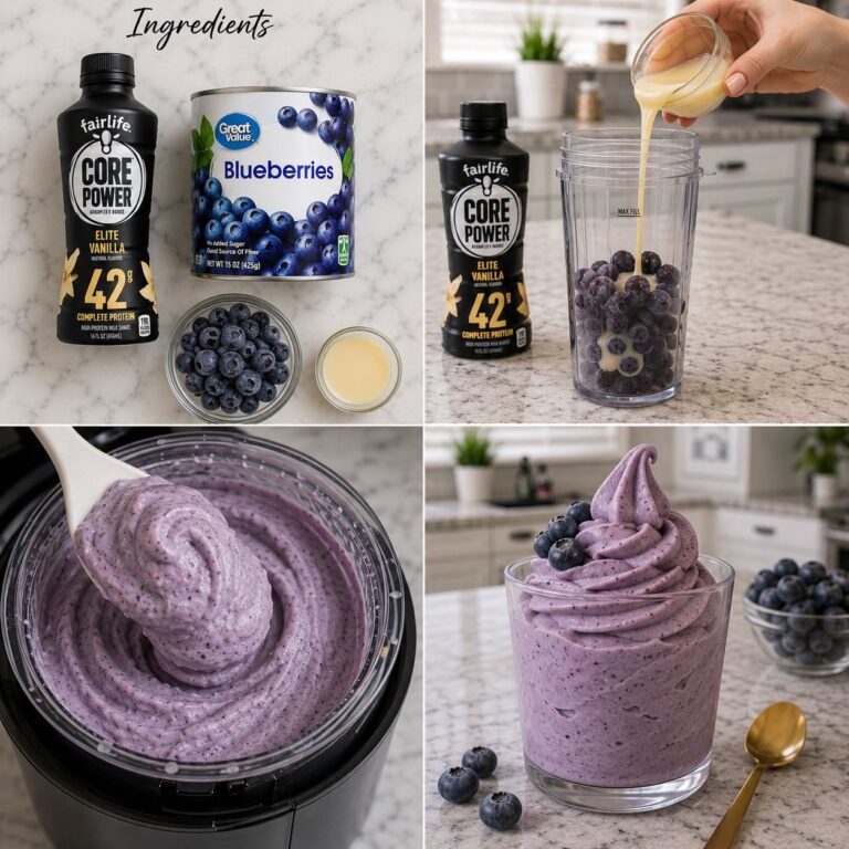 Blueberry Protein Smoothie