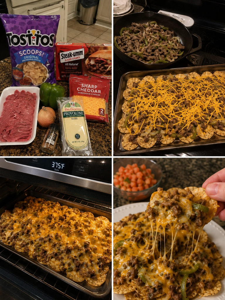 Cheesesteak Nachos
