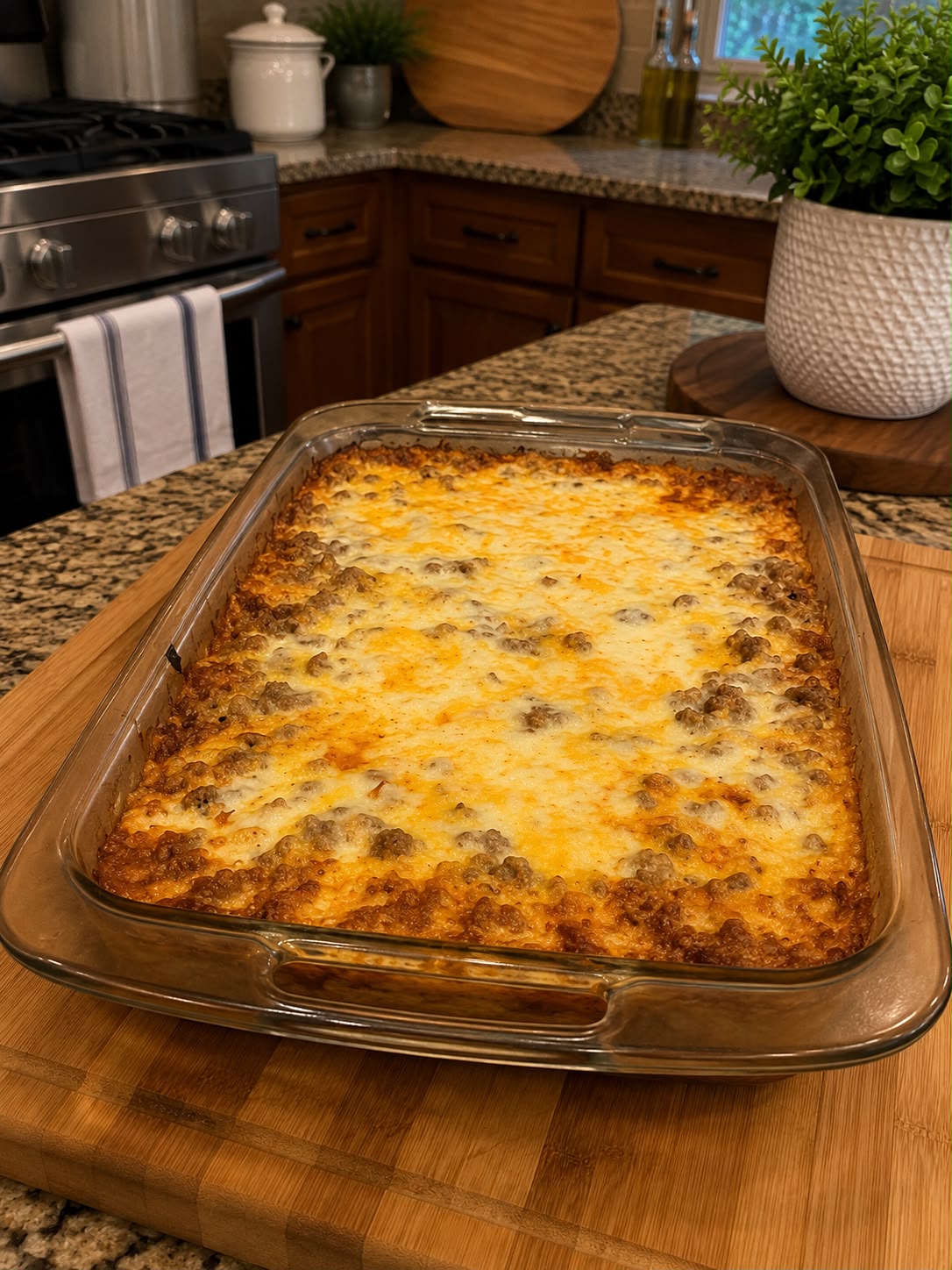 Cheesy Sausage Casserole