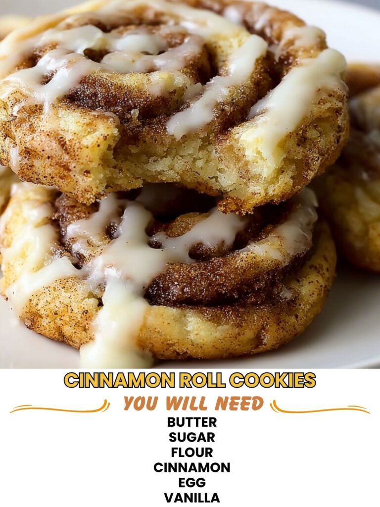 Cinnamon Roll Cookies