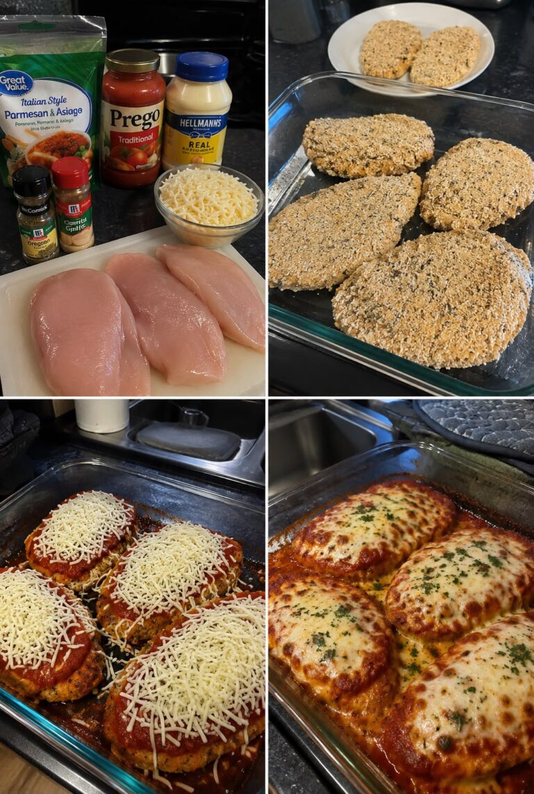 Classic Baked Chicken Parmesan