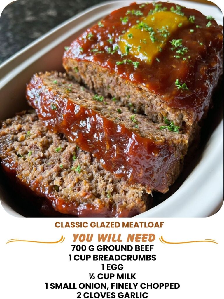 Classic Glazed Meatloaf Recipe