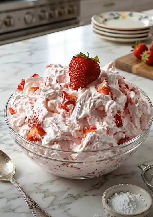Classic Strawberry Fluff Salad