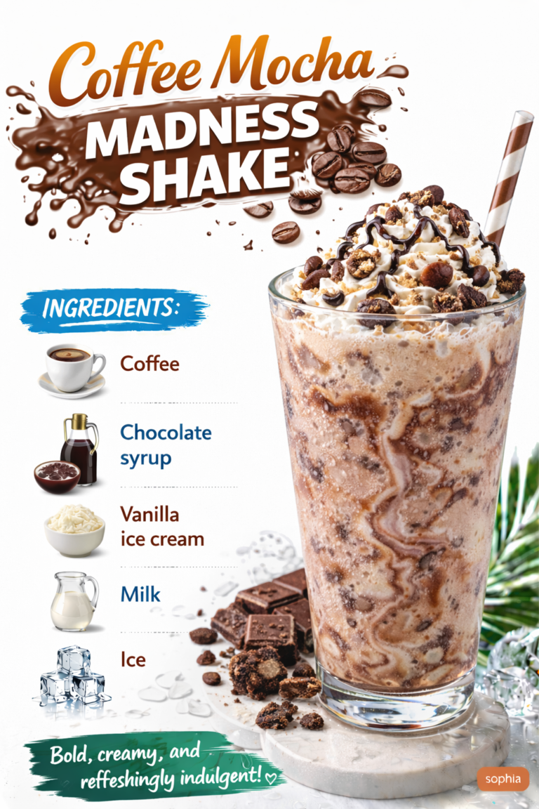 Coffee Mocha Madness Shake