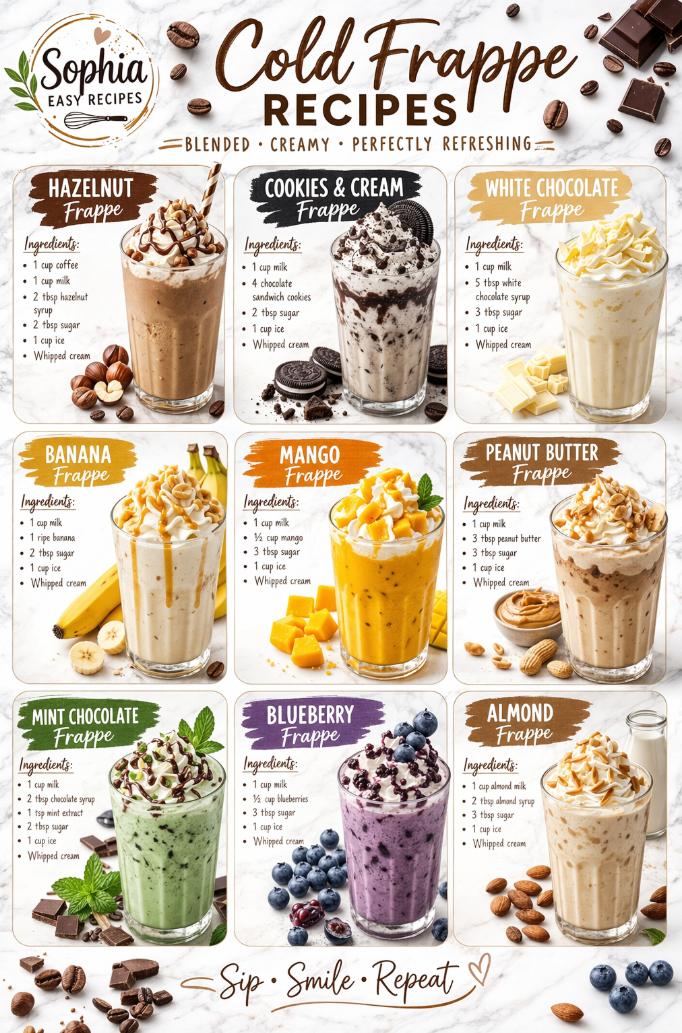 Cold Frappe Recipes