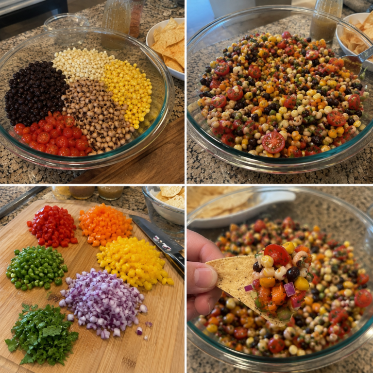 Colorful Bean and Corn Salad