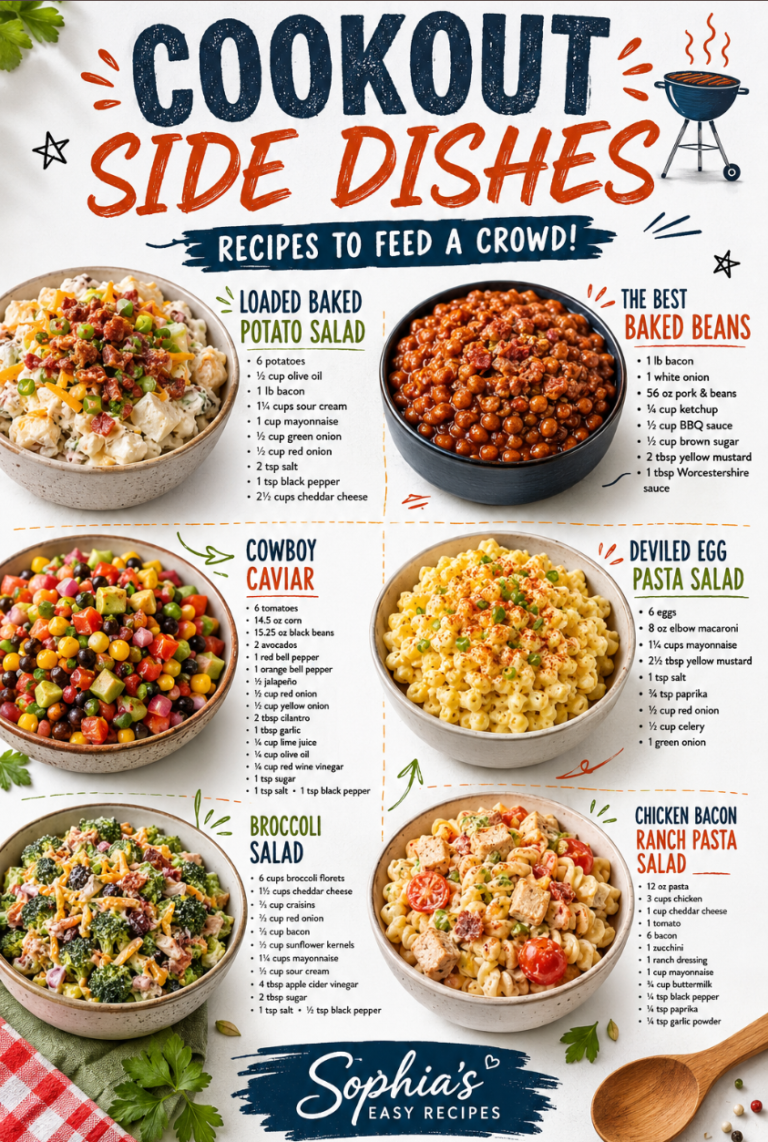 Cookout Side Dishes Recipes to Feed a Crowd