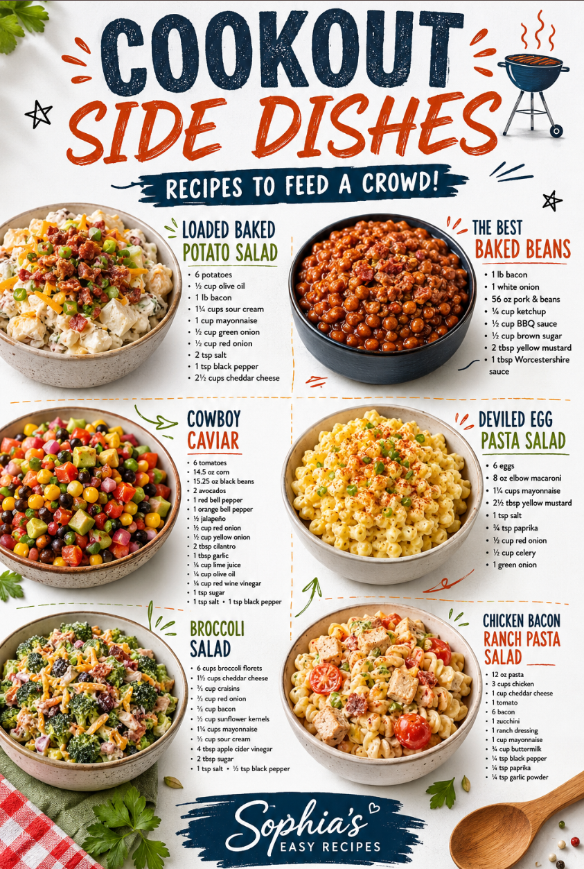 Cookout Side Dishes to Feed Your Hungry Crowd 1 Cookout Side Dishes Recipes to Feed a Crowd