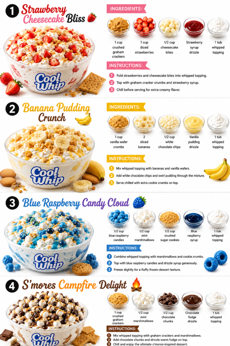 Cool Whip Dessert Bowl Recipes