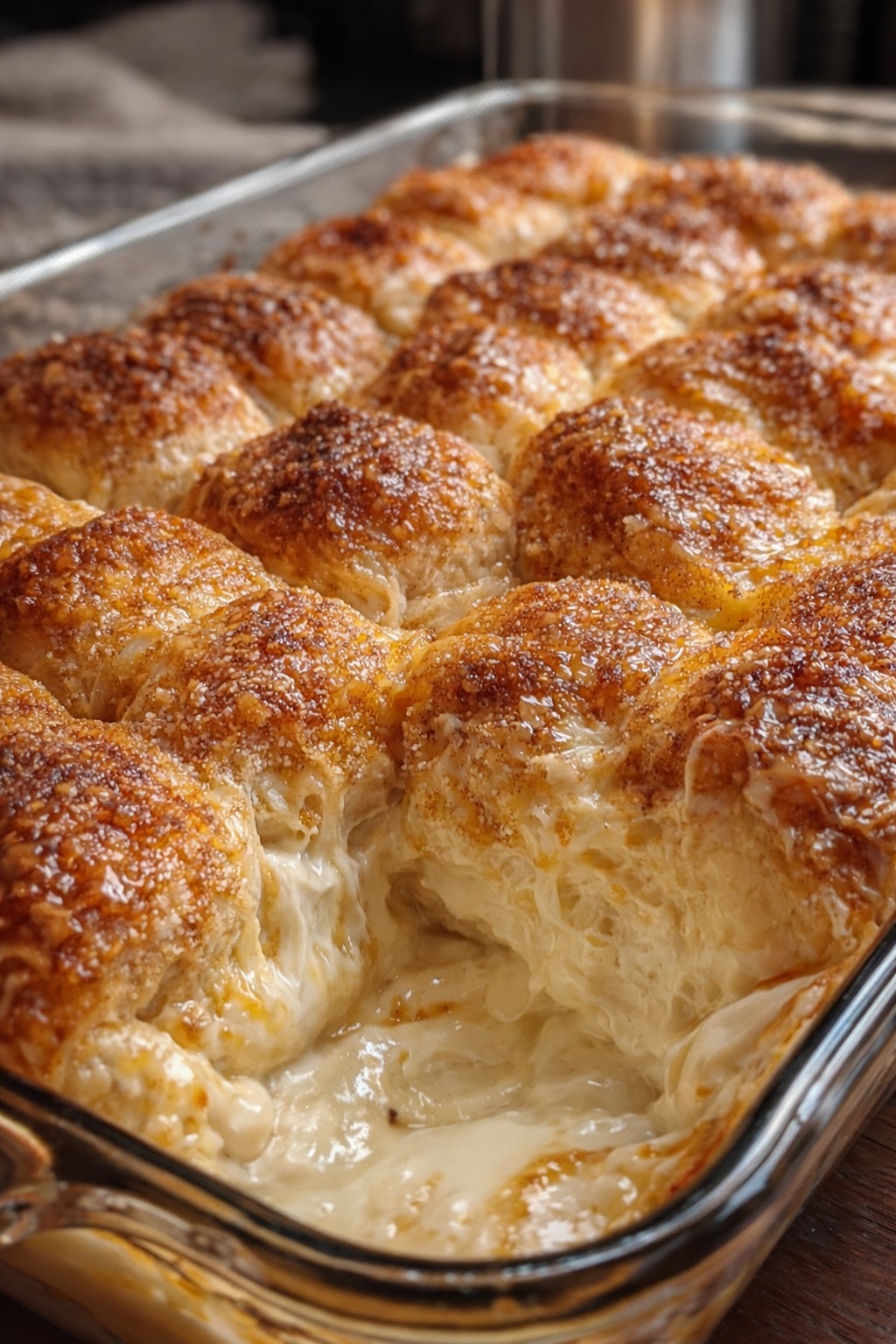 Creamy Baked Pull-Apart Bread 1 Creamy Baked Pull-Apart Bread