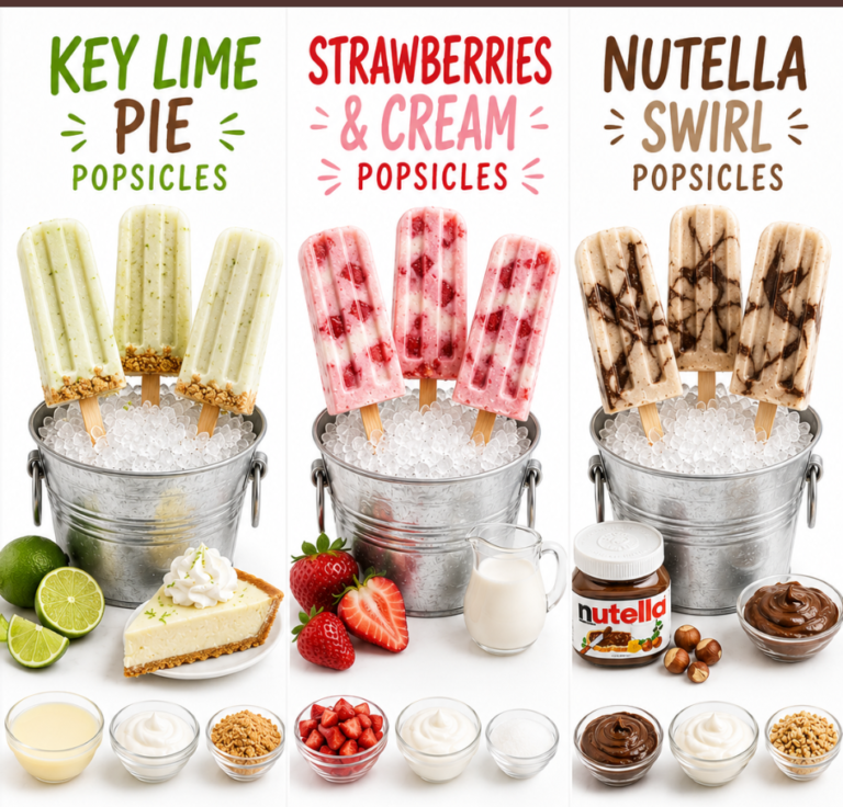 Creative Homemade Popsicles