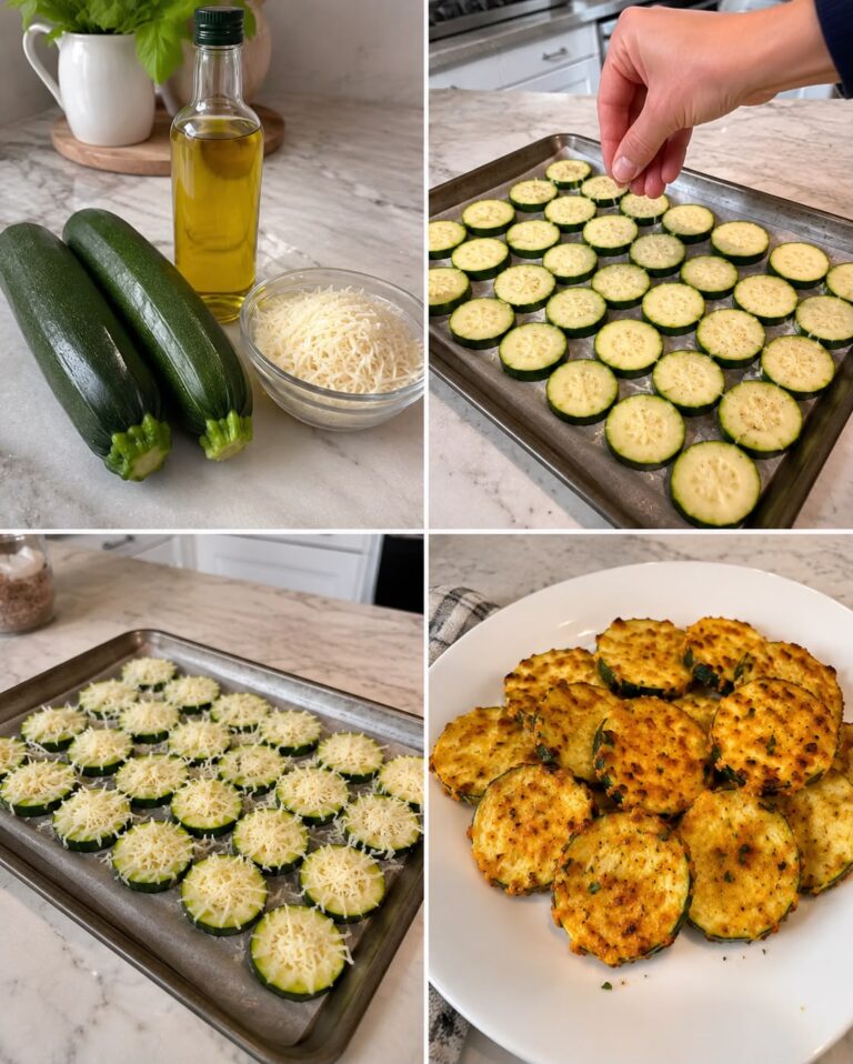 Crispy Baked Zucchini Rounds