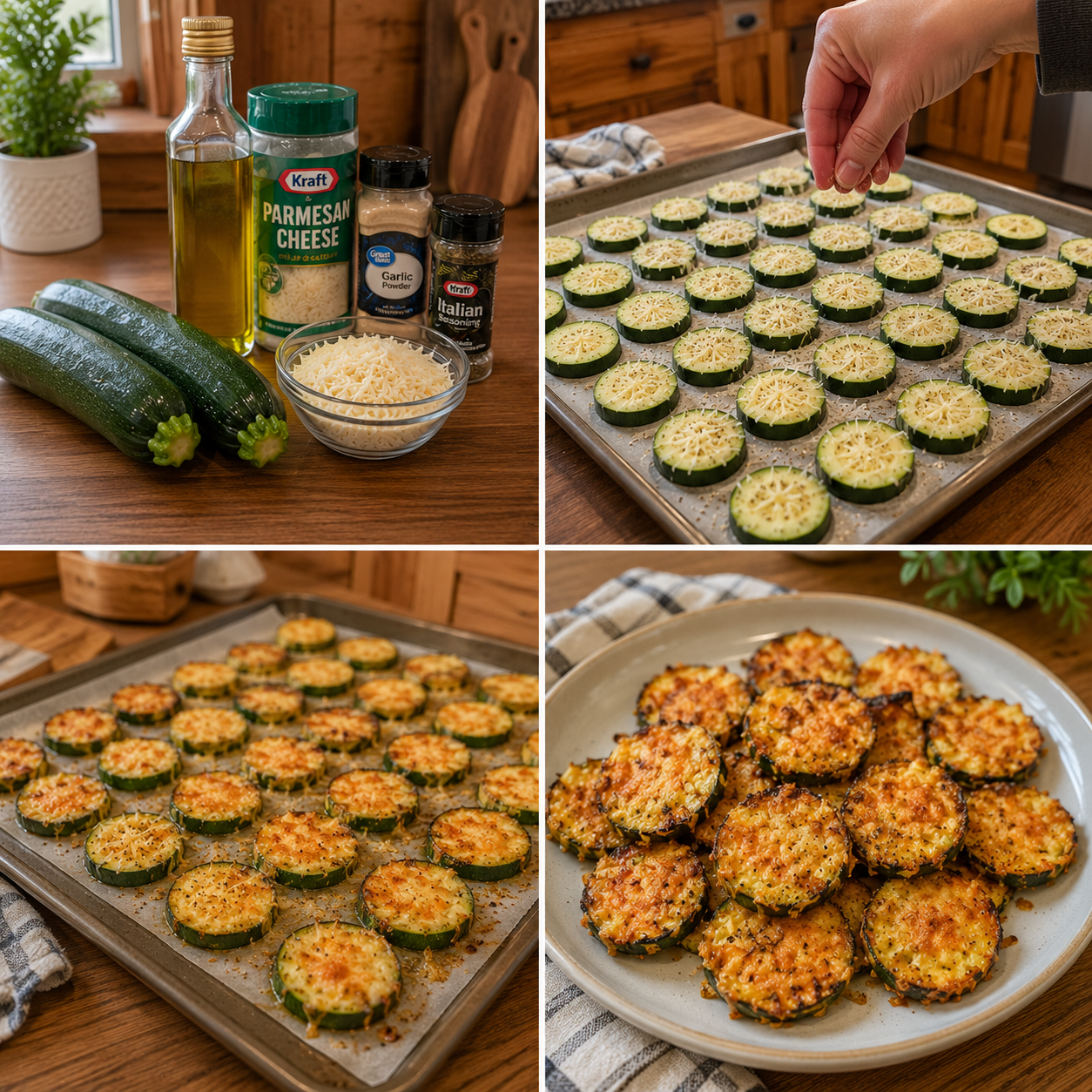 Crispy Parmesan Zucchini Bites 1 Crispy Parmesan Zucchini Bites