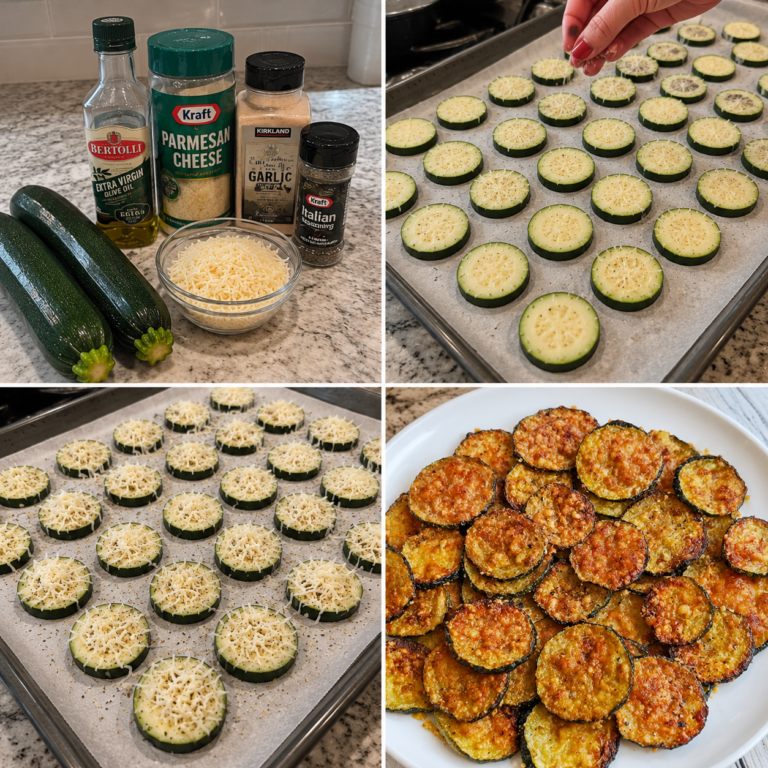 Crispy Parmesan Zucchini Chips