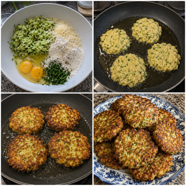 Crispy Zucchini Fritters