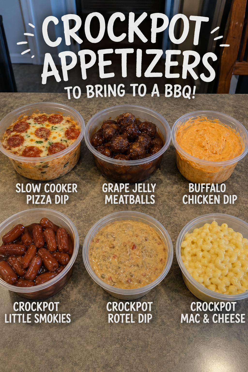 Crockpot Appetizers to Bring to a BBQ