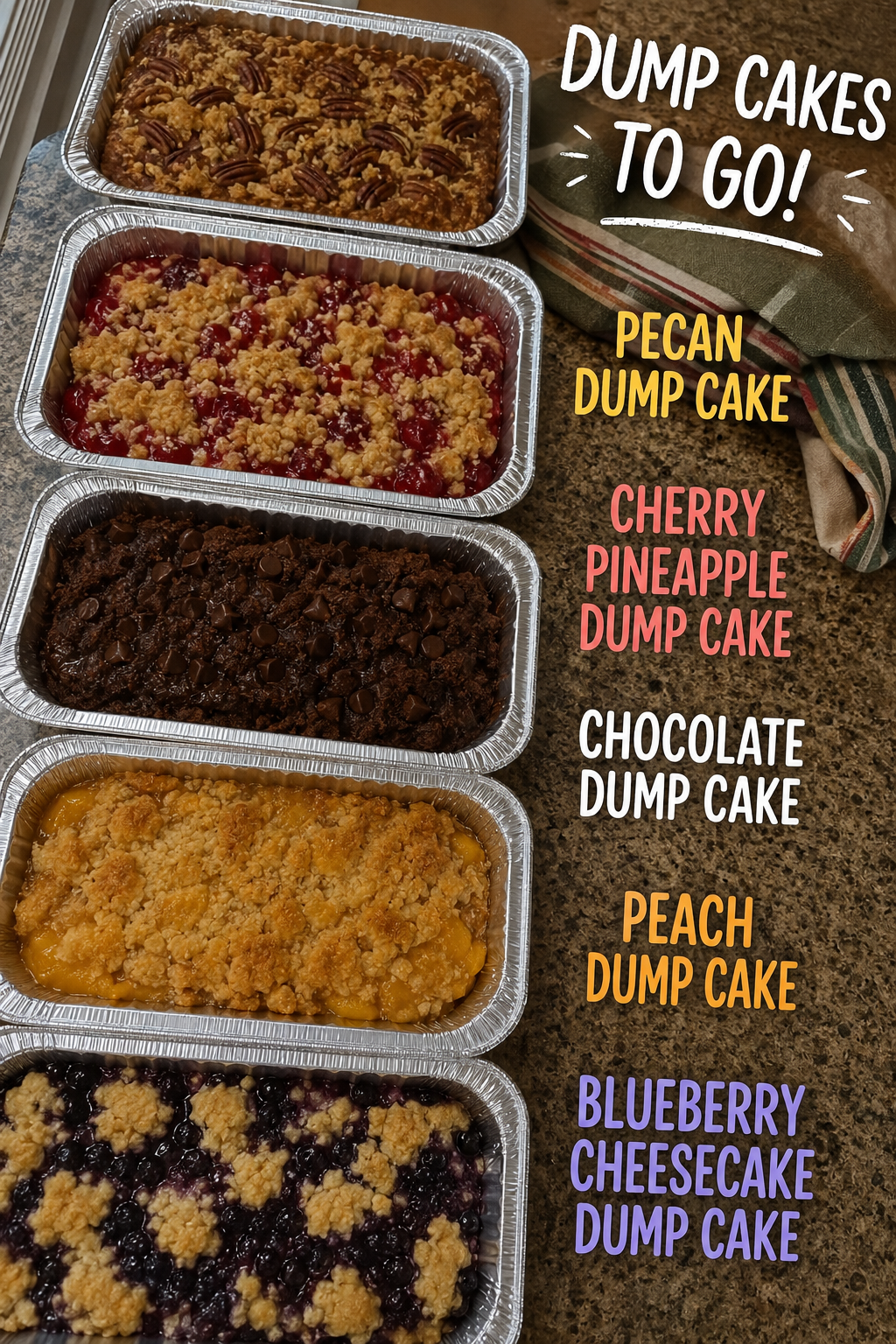 Delicious Dump Cakes to Go! 1 Delicious Dump Cakes to Go!