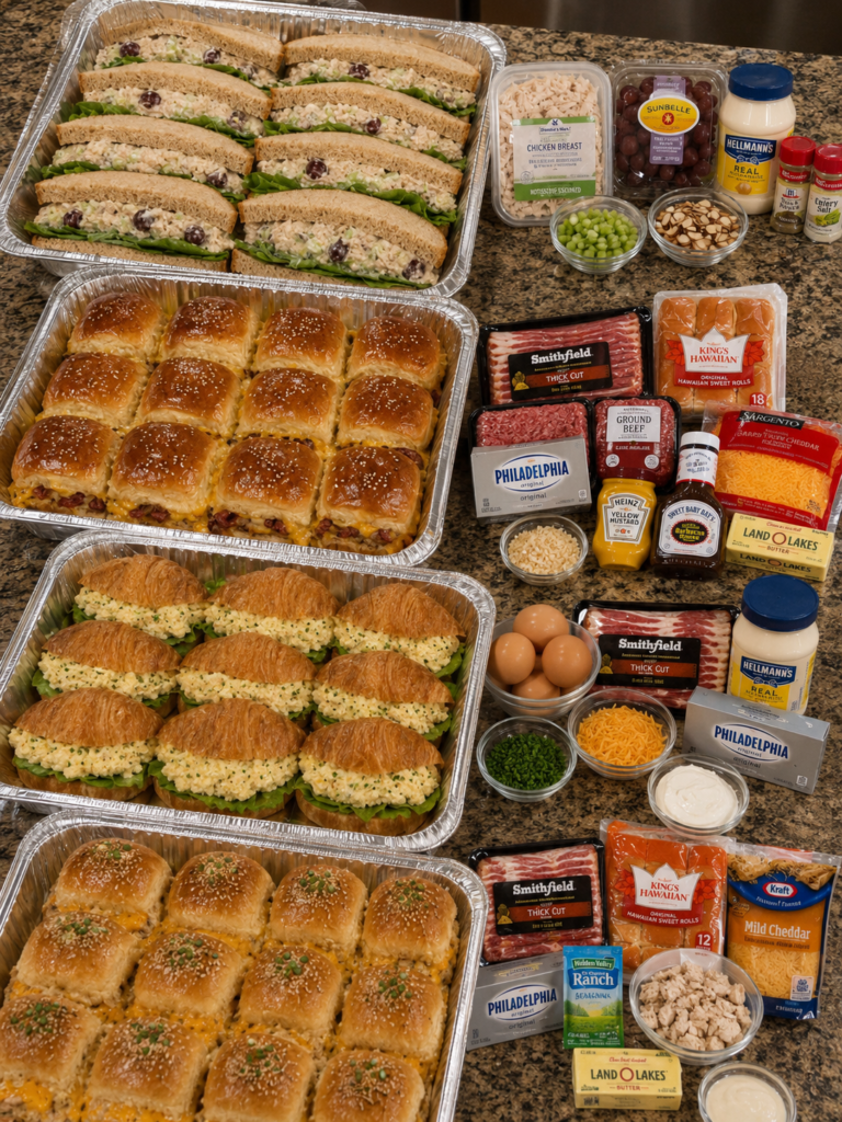 Collection of delicious sandwich and slider recipes