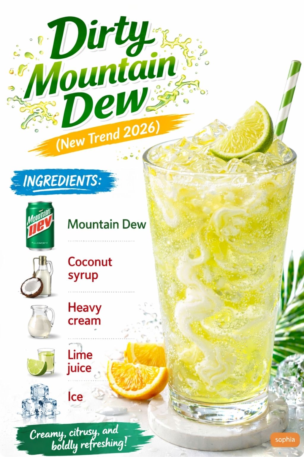 Dirty Mountain Dew Drink Recipe | Boozy & Delicious 1 Dirty Mountain Dew Drink