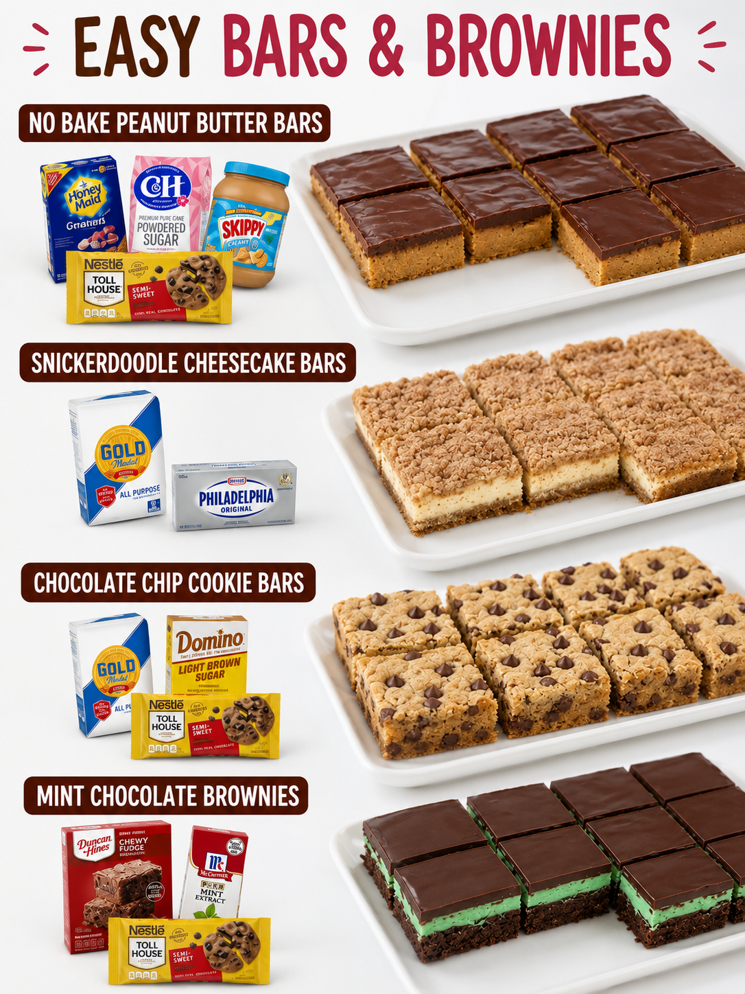 Easy Bars & Brownies