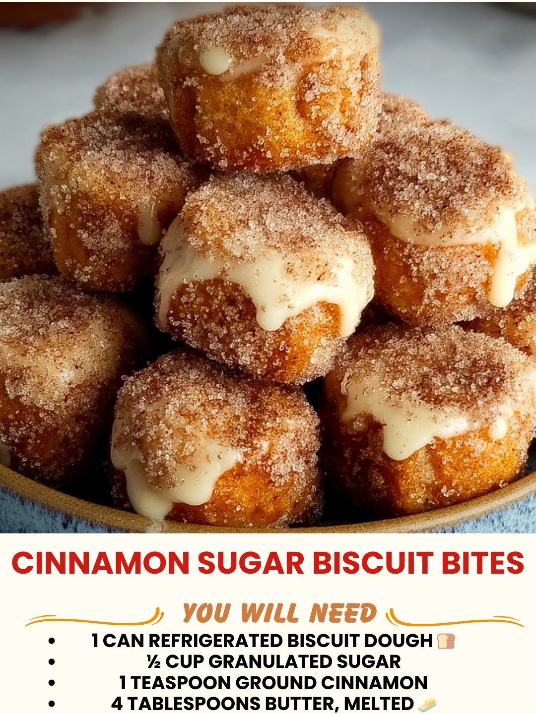 Easy Cinnamon Sugar Biscuit Bites 1 Easy Cinnamon Sugar Biscuit Bites