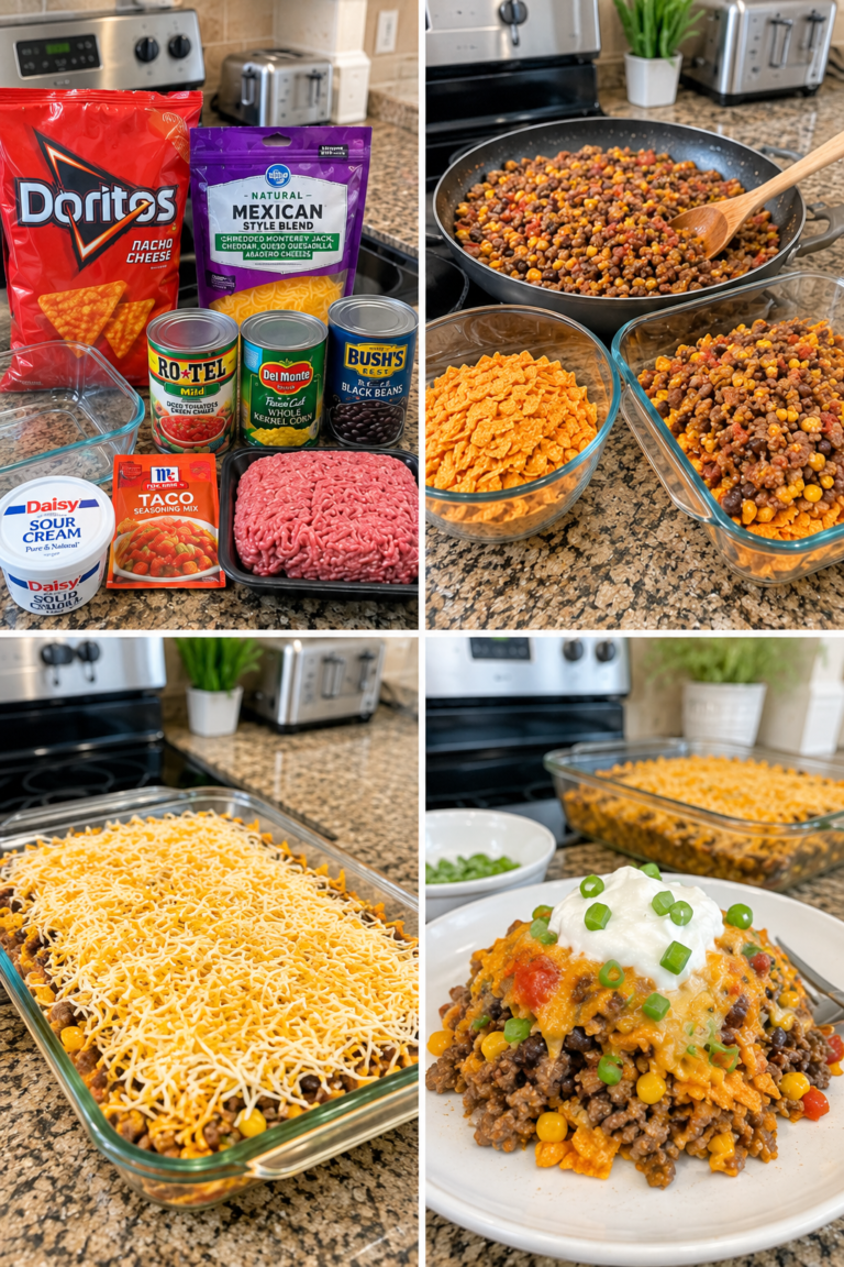 Easy Doritos Taco Casserole