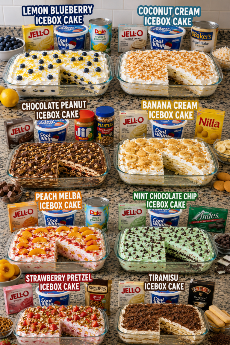 Easy Icebox Cake Recipes