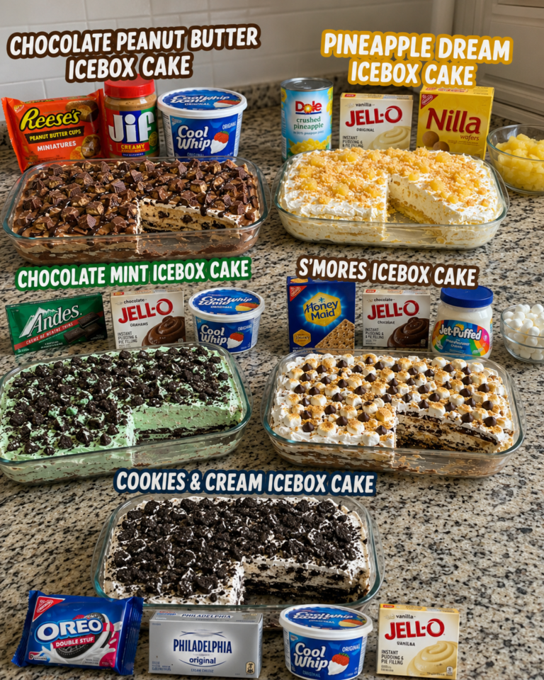 Easy Icebox Cake Recipes