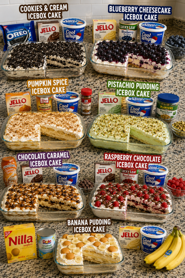 Easy Icebox Cake Recipes