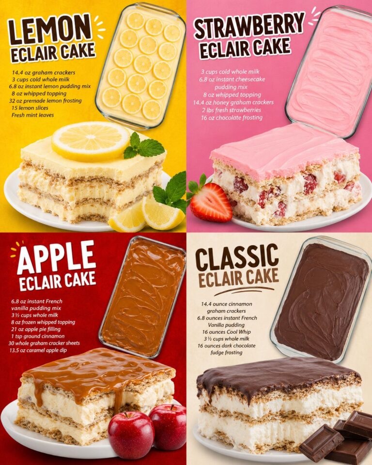 Eclair Cake Recipes