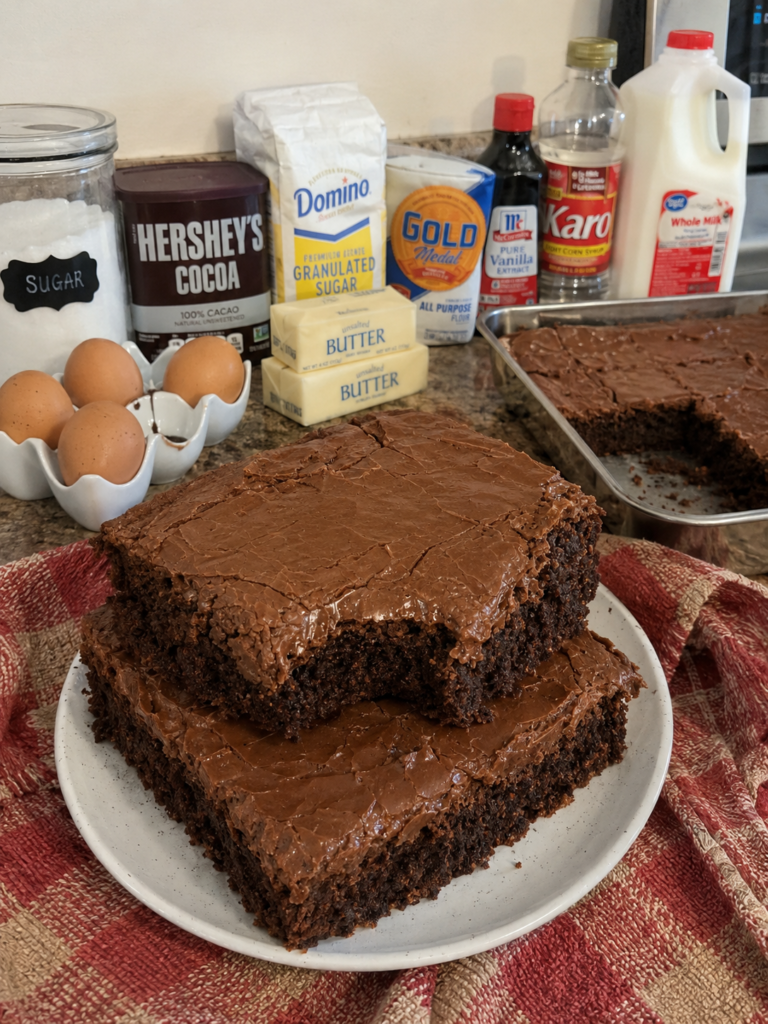 Fudgy Chocolate Sheet Cake
