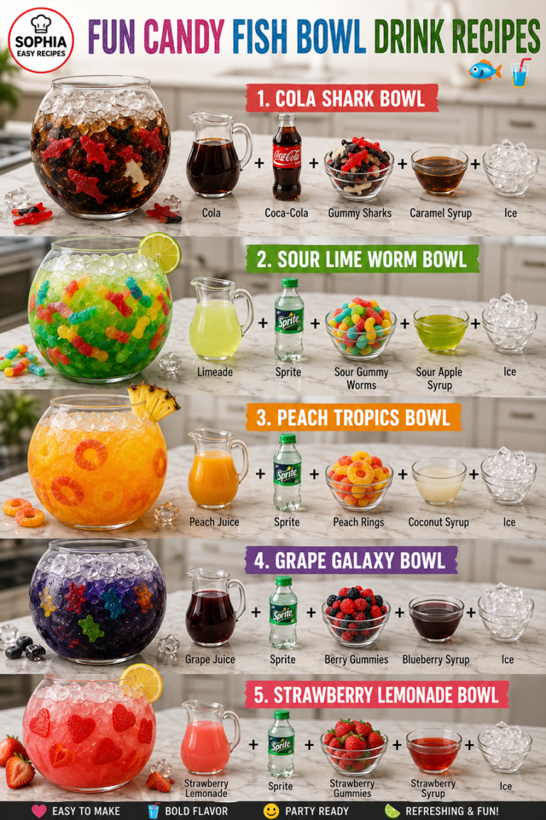Fun Candy Fish Bowl Drink Recipes