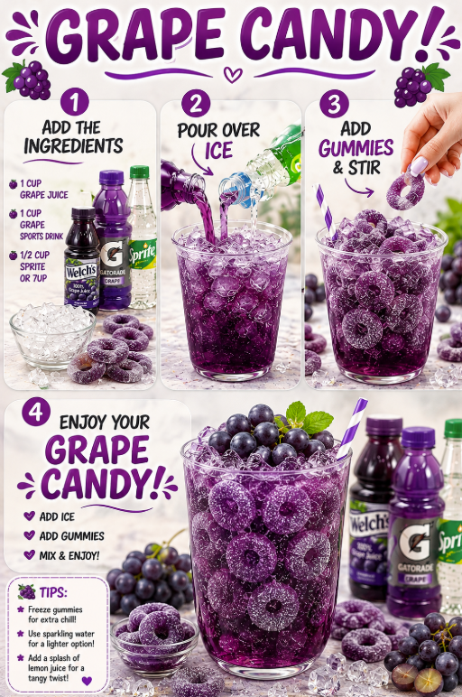 Grape Candy Drink 1 Grape Candy Drink