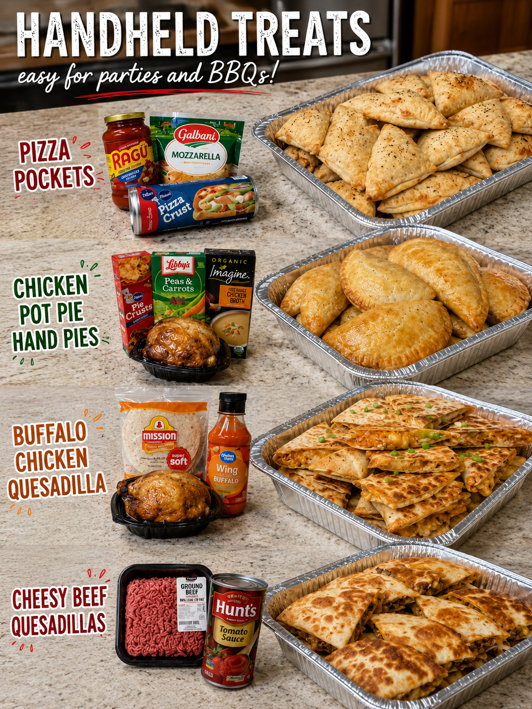 Handheld Treats Easy for Parties and BBQs 1 Handheld Treats Easy for Parties and BBQs
