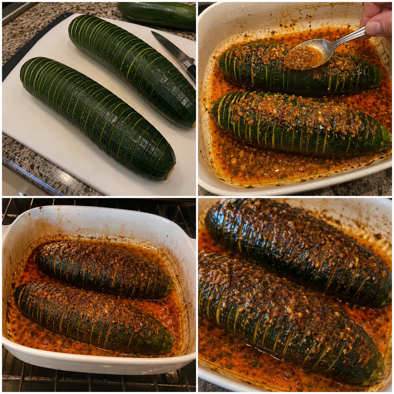 Hassle-Free Roasted Zucchini