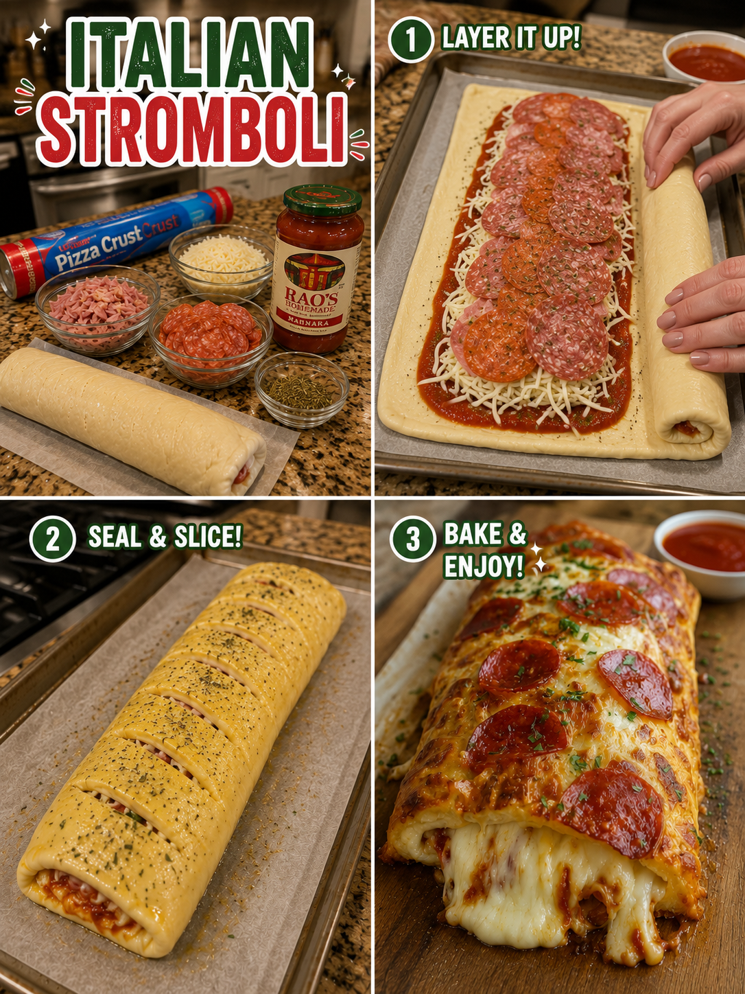 How to Make Italian Stromboli 1 How to Make Italian Stromboli