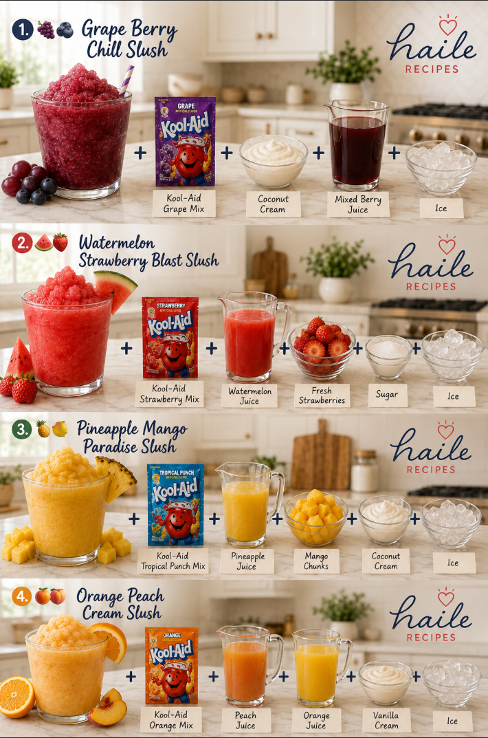 Kool-Aid Slush Recipes - Refreshing Summer Treats 1 Kool-Aid Slush Recipes