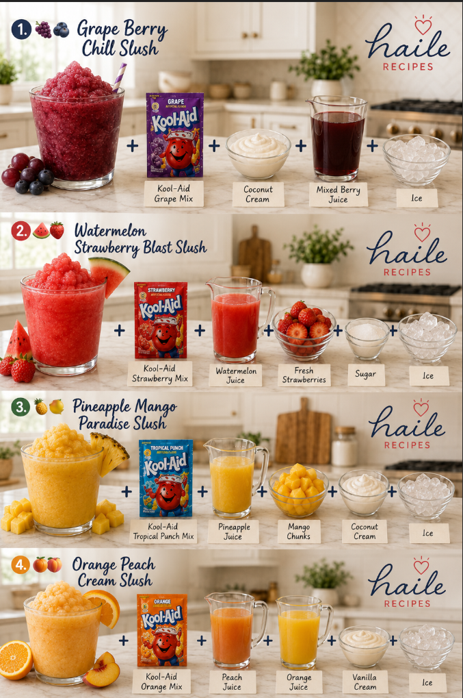 Kool-Aid Slush Recipes - Refreshing Summer Treats 1 Kool-Aid Slush Recipes