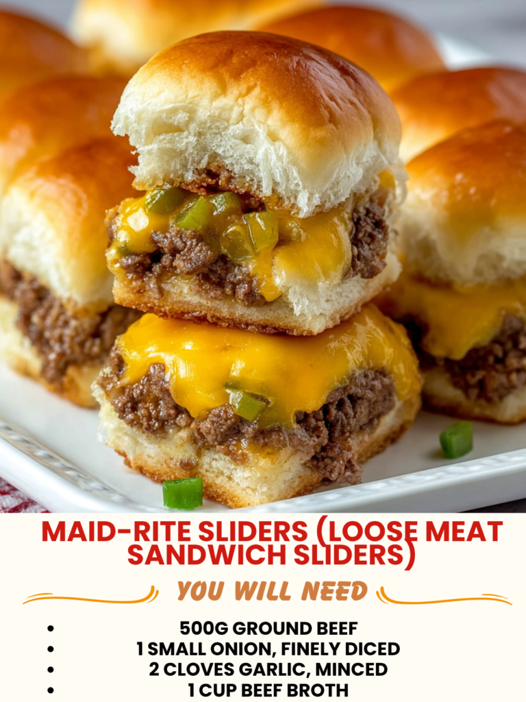 Maid-Rite Sliders (Loose Meat Sandwich Sliders)