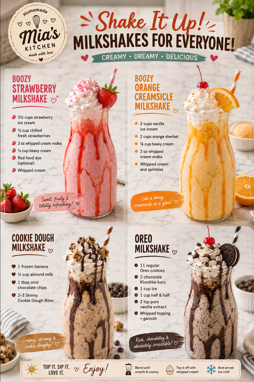 Milkshakes for Everyone | Creamy Blends You'll Love 1 Milkshakes for Everyone
