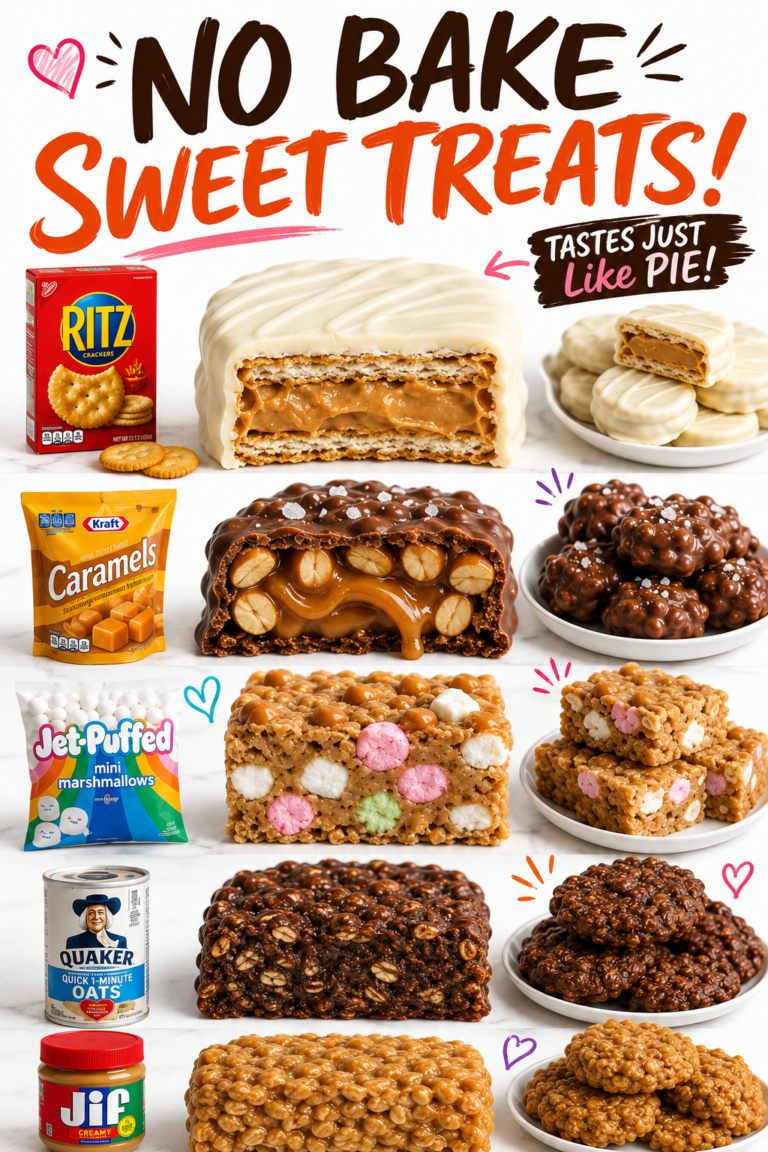 No bake sweet treats displayed on a plate